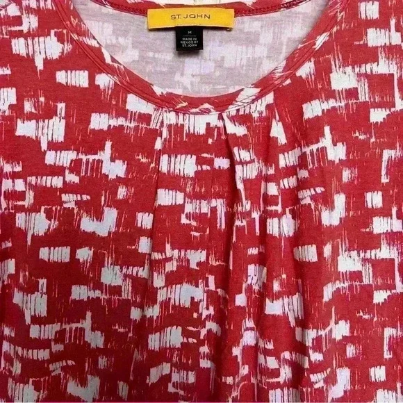 St John Short Sleeve Top-Medium - Picture 3 of 6